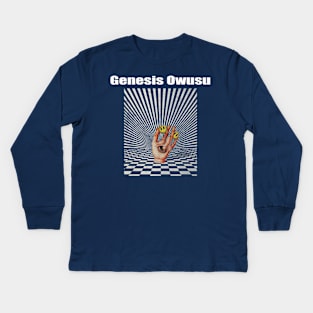 Illuminati Hand Of Genesis Owusu Kids Long Sleeve T-Shirt